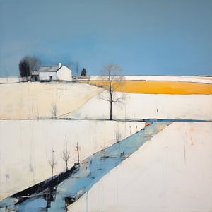 ITALIE WINTER LANDSCHAP 02