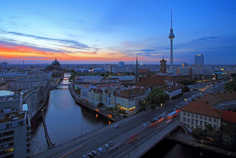 Berlin Skyline von Heiko Lehmann