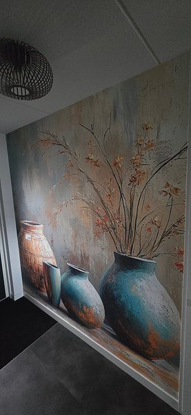 Customer photo: Modern Still Life 8895 by Art Whims, as wallpaper