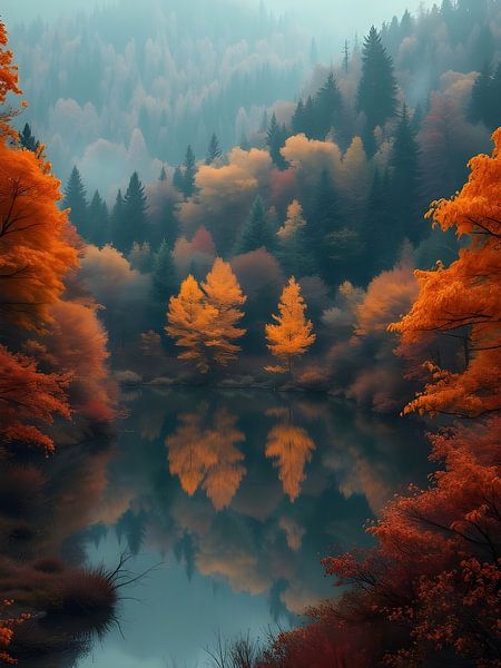 Paysage d'automne par Artistic