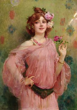 A Beauty In Pink, Marie Félix Hippolyte-Lucas