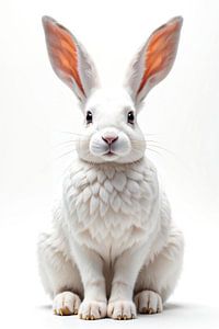 HASE: Premium Porträt Fine Art Wandbild