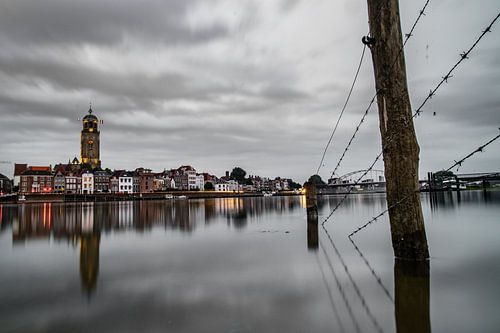 Deventer skyline evening