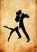 Silhouette Tanzpaar