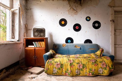 Chambre abandonnée avec PL.