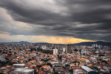 Skyline bei Sonnenuntergang São Paulo