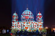 La cathédrale de Berlin sous une lumière particulière avec des cœurs par Frank Herrmann Aperçu