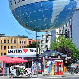 Fahrt im Heißluftballon in Berlin von Carolina Reina