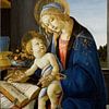 Sandro Botticelli - Maria met Kind van 1000 Schilderijen