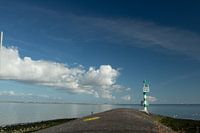 Vue de la digue de Den Helder sur Texel