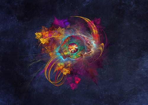 Fractals abstracte kunst Andere kant #fractals #abstract