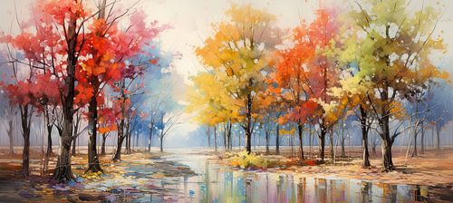 Painting Trees by Eye catching paintings