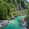 Fluss Soča in Slowenien von Melvin Fotografie