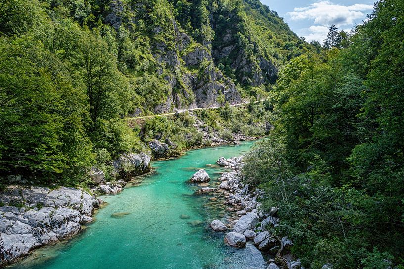 Fluss Soča in Slowenien von Melvin Fotografie