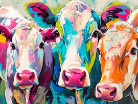 Playful cows by PixelPrestige