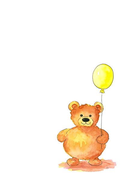 Joyeux anniversaire de l'ours par Karen Kaspar