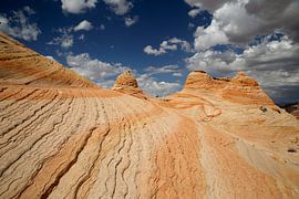 Rotsformaties in de North Coyote Buttes, deel van het Vermilion Cliffs National Monument. Dit gebied