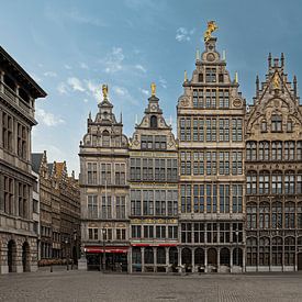 Antwerp Grote Markt by Frank Lavooij
