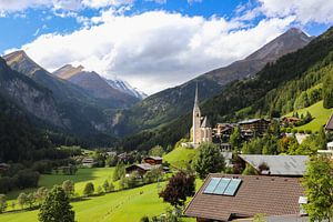 Heiligenblut sous le soleil de fin d'été
