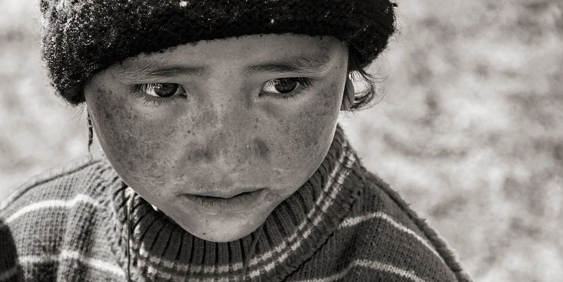 Kind im Zanskar-Tal von Affect Fotografie