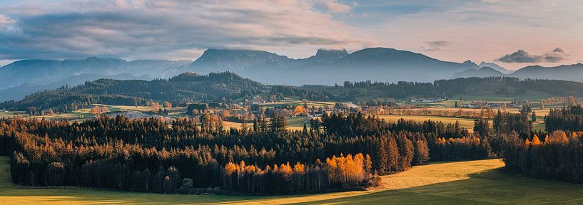 Panorama de la région de l'Allgau en Bavière par Henk Meijer Photography