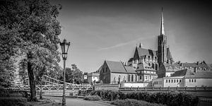 BRESLAU Kreuzkirche | Panorama monochrome 