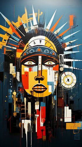 Abstract Kunstwerk 'STATUE OF LIBERTY'