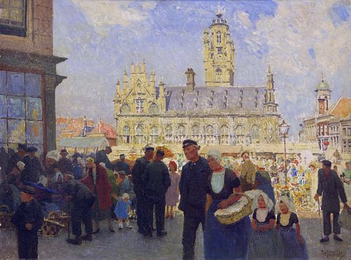 Het stadhuis van Middelburg, Hendrik Jan Wolter