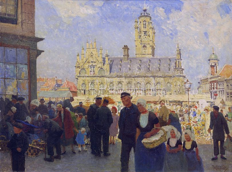 Rathaus von Middelburg, Hendrik Jan Wolter von Atelier Liesjes