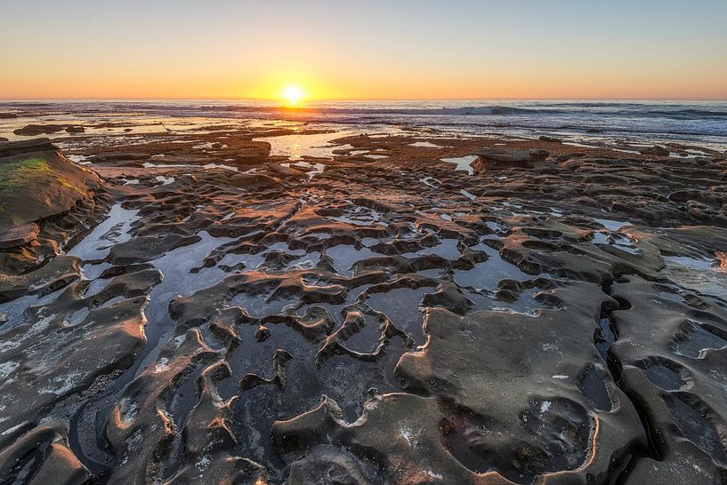 Crater Reef Sunset by Joseph S Giacalone Photography