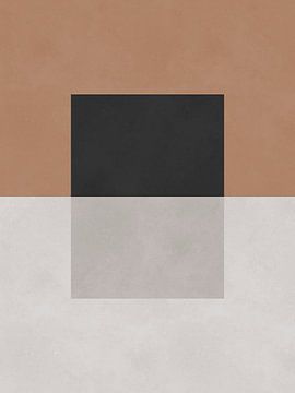 Geometrische neutrale kleuren 8 van Vitor Costa