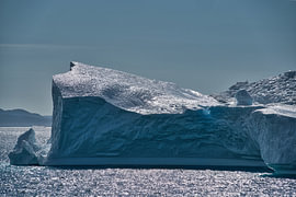 Sun reflected on the ice by Frank's Awesome Travels