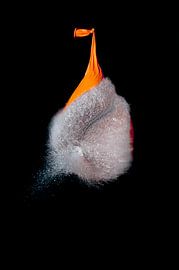 Ballon à grande vitesse sur Theo Mulder