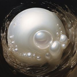 White pearl artistic by TheXclusive Art