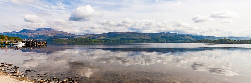 Luss am Loch Lomond in Schottland von Werner Dieterich