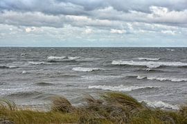 stormy Baltic Sea island Poel by Joachim G. Pinkawa