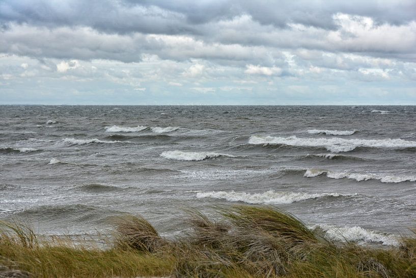 l'île de Poel, dans la mer Baltique, en pleine tempête par Joachim G. Pinkawa