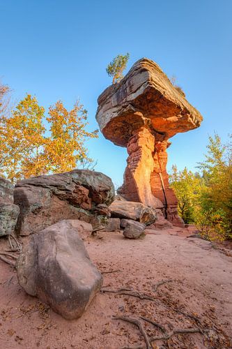 Devil's table in the Palatinate Forest