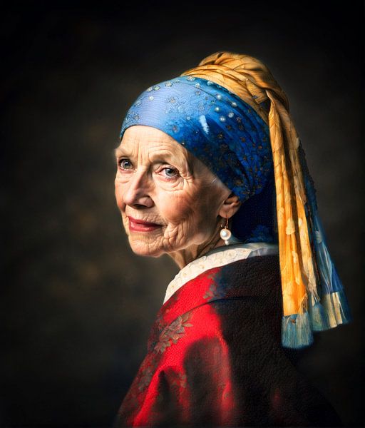 The Lady with the Pearl by Arjen Roos