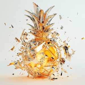 Explosion d'ananas