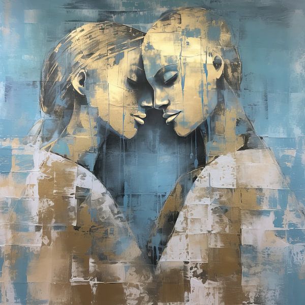 Painting Bonds of Belonging | Embrace me by Eye catching paintings