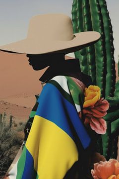 Art contemporain : "Cactus sur Carla Van Iersel
