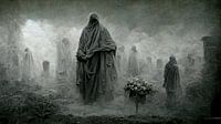 Death in the cemetery