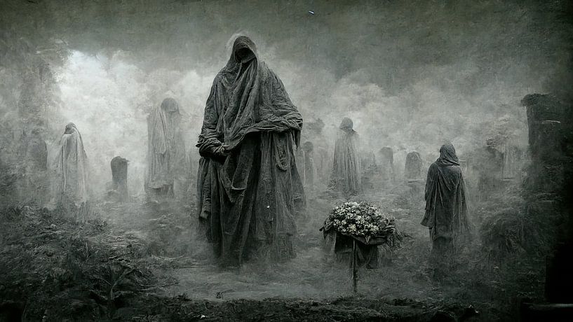 Der Tod auf dem Friedhof von Denny Gruner