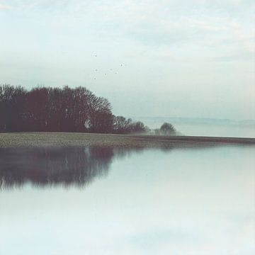 Paysage minimaliste reflet sur Dirk Wüstenhagen