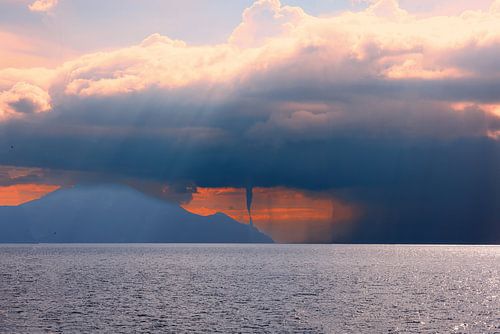 Ciel spectaculaire – Mont Athos