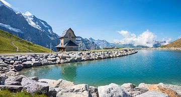 Fallbodensee, Kleine Scheidegg, Berner Alpen zwitserland van SusaZoom