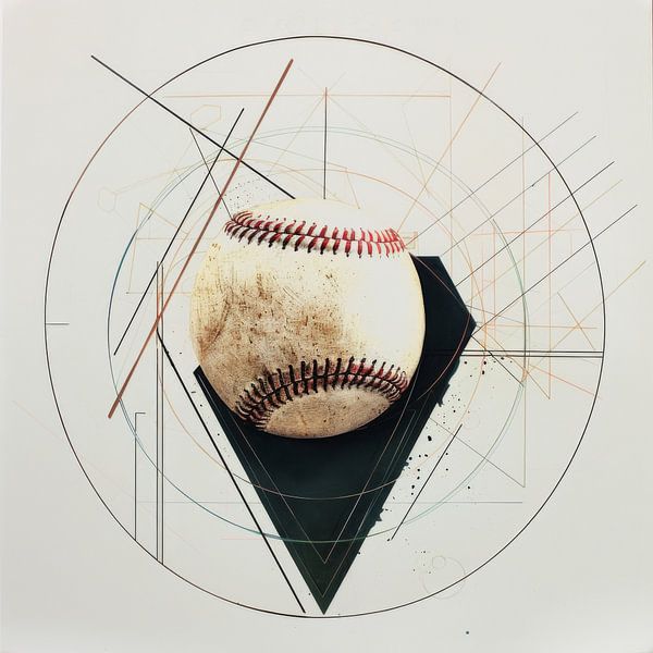 Baseball by Poster Art Shop