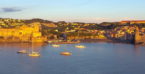 Collioure in de ochtend.