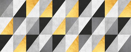 Grijs en gouden samenstelling